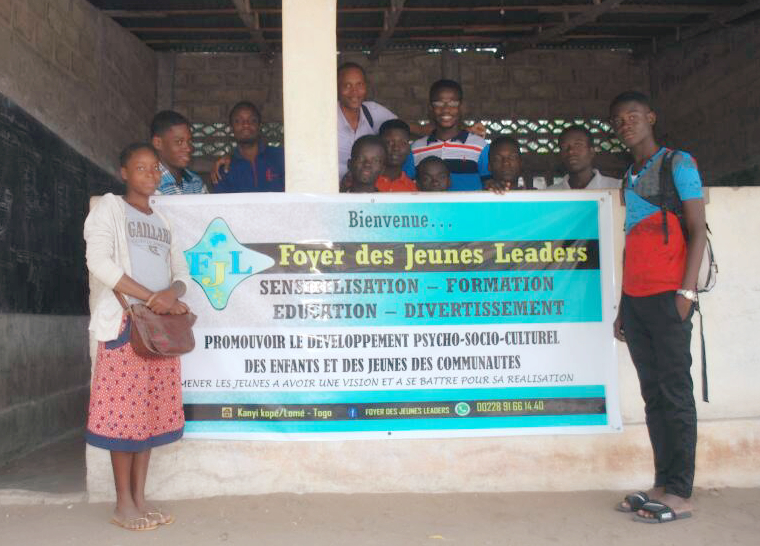 Vacances utiles au foyer des jeunes Leaders, Togo